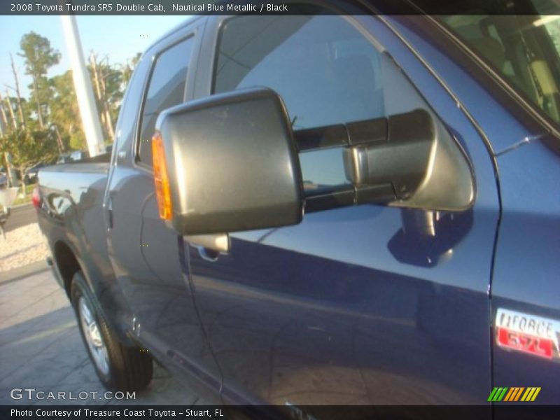 Nautical Blue Metallic / Black 2008 Toyota Tundra SR5 Double Cab
