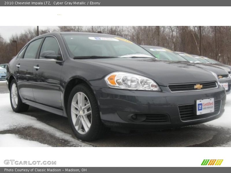 Cyber Gray Metallic / Ebony 2010 Chevrolet Impala LTZ