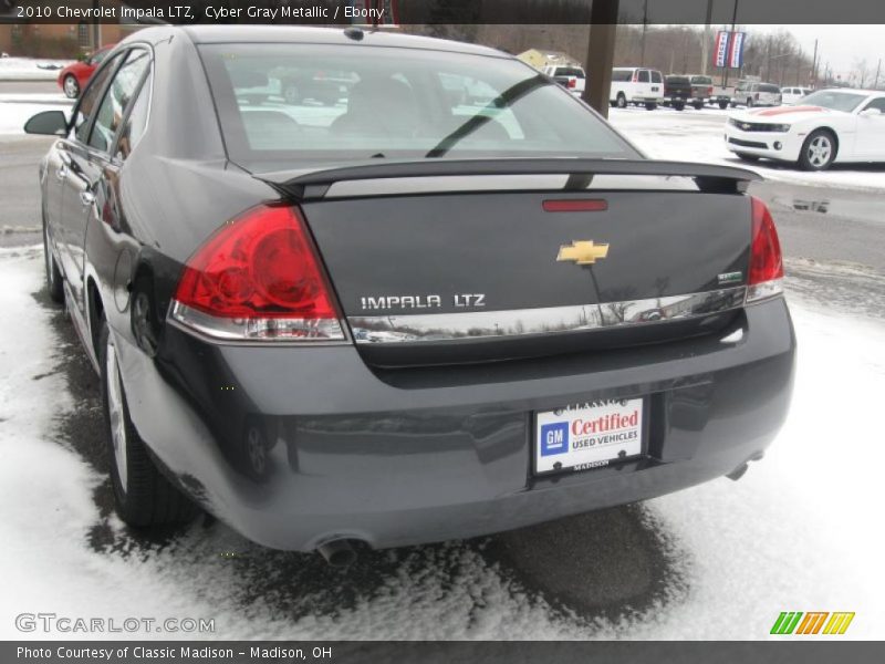 Cyber Gray Metallic / Ebony 2010 Chevrolet Impala LTZ