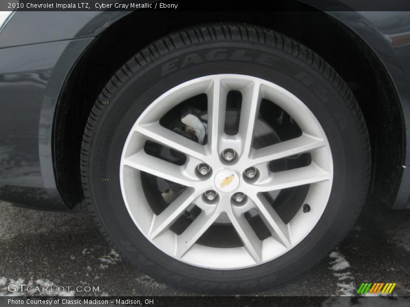 Cyber Gray Metallic / Ebony 2010 Chevrolet Impala LTZ