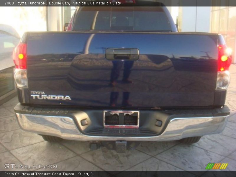 Nautical Blue Metallic / Black 2008 Toyota Tundra SR5 Double Cab