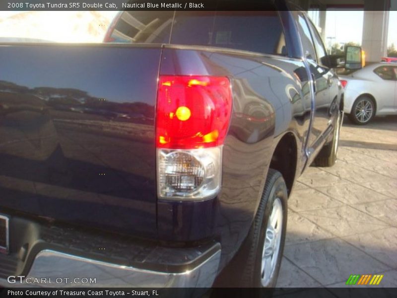 Nautical Blue Metallic / Black 2008 Toyota Tundra SR5 Double Cab