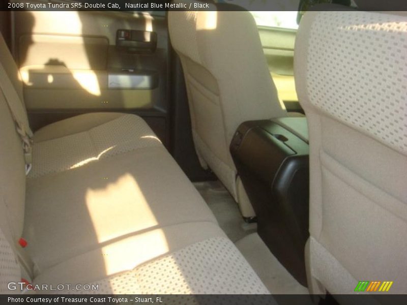 Nautical Blue Metallic / Black 2008 Toyota Tundra SR5 Double Cab