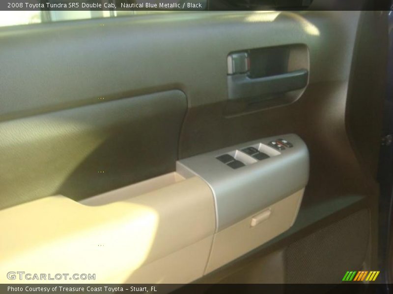 Nautical Blue Metallic / Black 2008 Toyota Tundra SR5 Double Cab