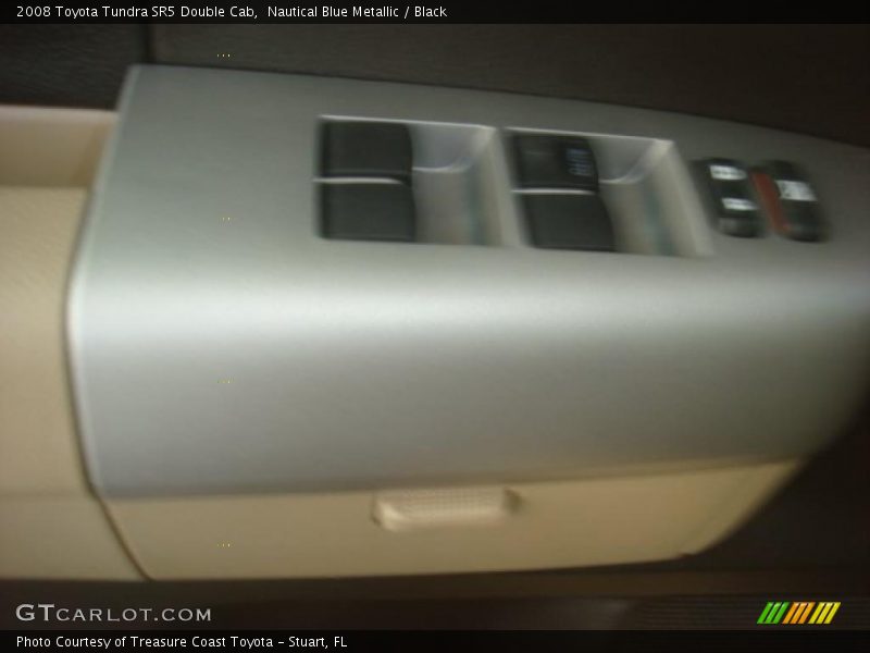 Nautical Blue Metallic / Black 2008 Toyota Tundra SR5 Double Cab