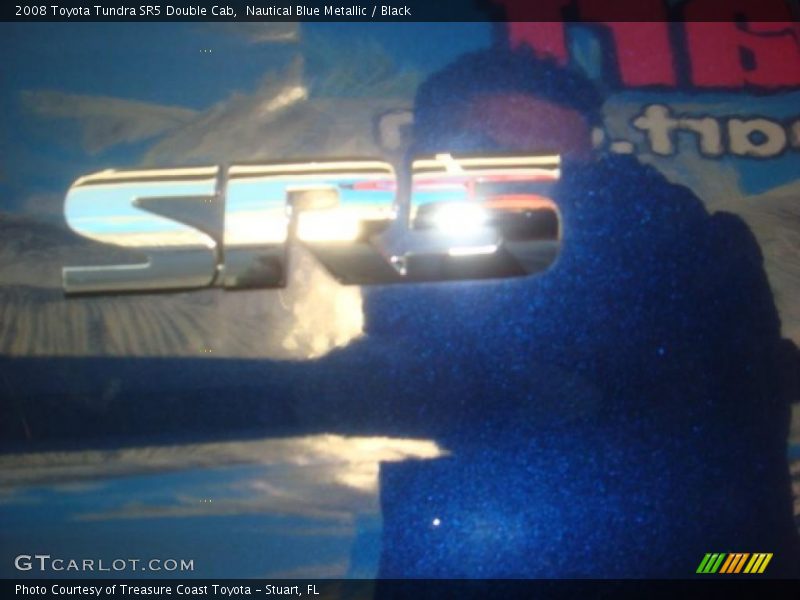 Nautical Blue Metallic / Black 2008 Toyota Tundra SR5 Double Cab