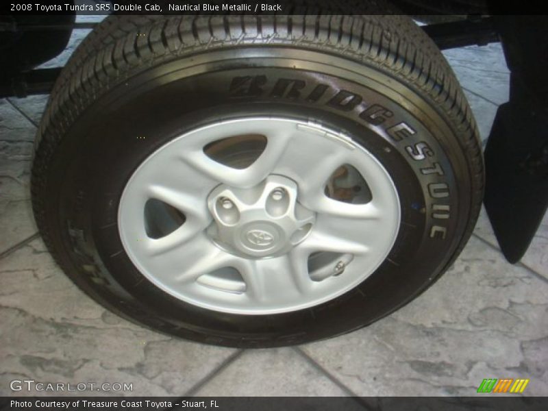 Nautical Blue Metallic / Black 2008 Toyota Tundra SR5 Double Cab