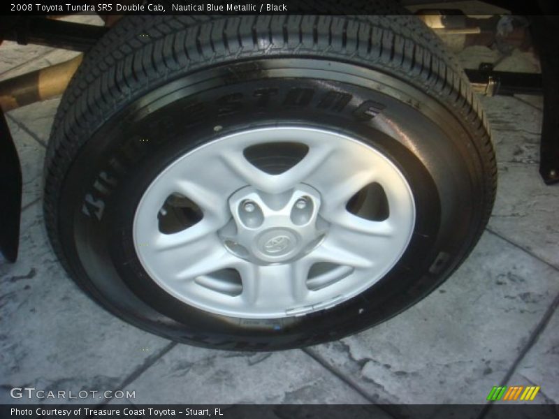 Nautical Blue Metallic / Black 2008 Toyota Tundra SR5 Double Cab