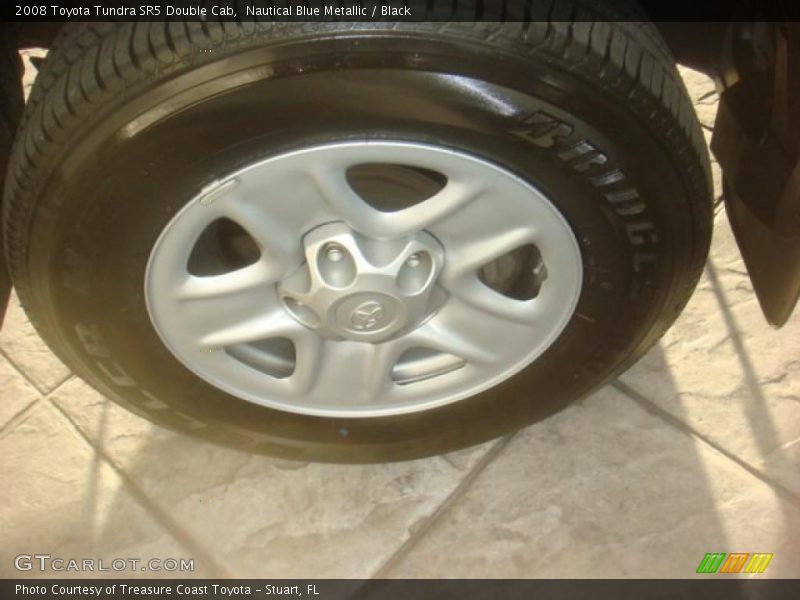 Nautical Blue Metallic / Black 2008 Toyota Tundra SR5 Double Cab