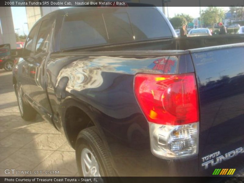 Nautical Blue Metallic / Black 2008 Toyota Tundra SR5 Double Cab