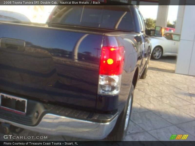 Nautical Blue Metallic / Black 2008 Toyota Tundra SR5 Double Cab