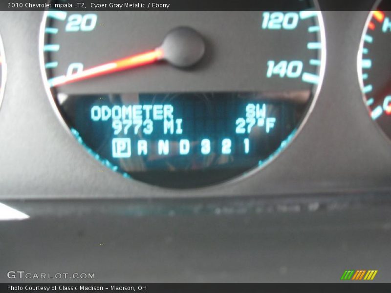 Cyber Gray Metallic / Ebony 2010 Chevrolet Impala LTZ