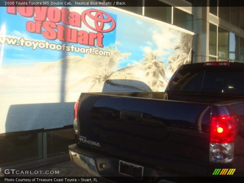 Nautical Blue Metallic / Black 2008 Toyota Tundra SR5 Double Cab