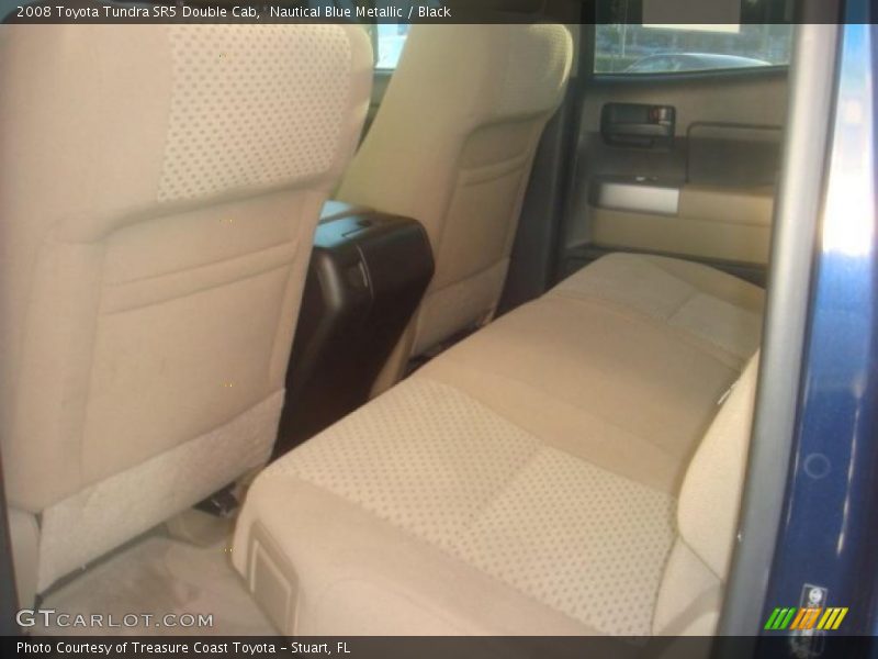 Nautical Blue Metallic / Black 2008 Toyota Tundra SR5 Double Cab