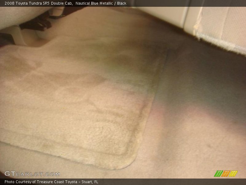 Nautical Blue Metallic / Black 2008 Toyota Tundra SR5 Double Cab