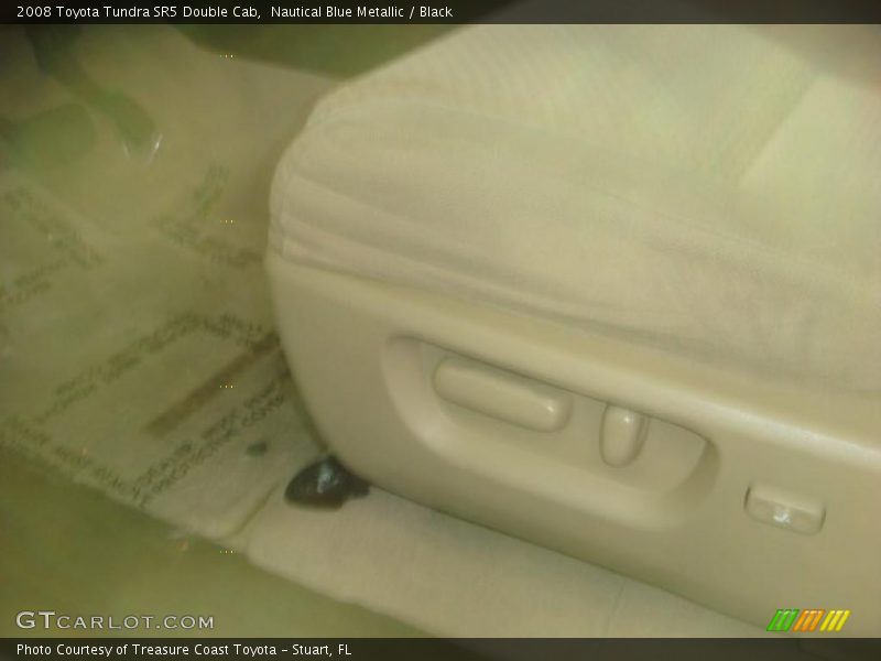 Nautical Blue Metallic / Black 2008 Toyota Tundra SR5 Double Cab