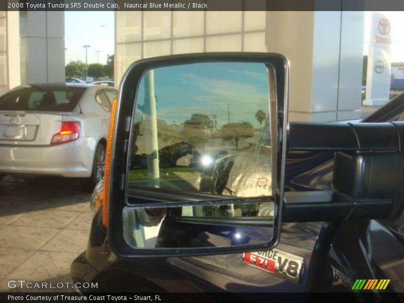 Nautical Blue Metallic / Black 2008 Toyota Tundra SR5 Double Cab