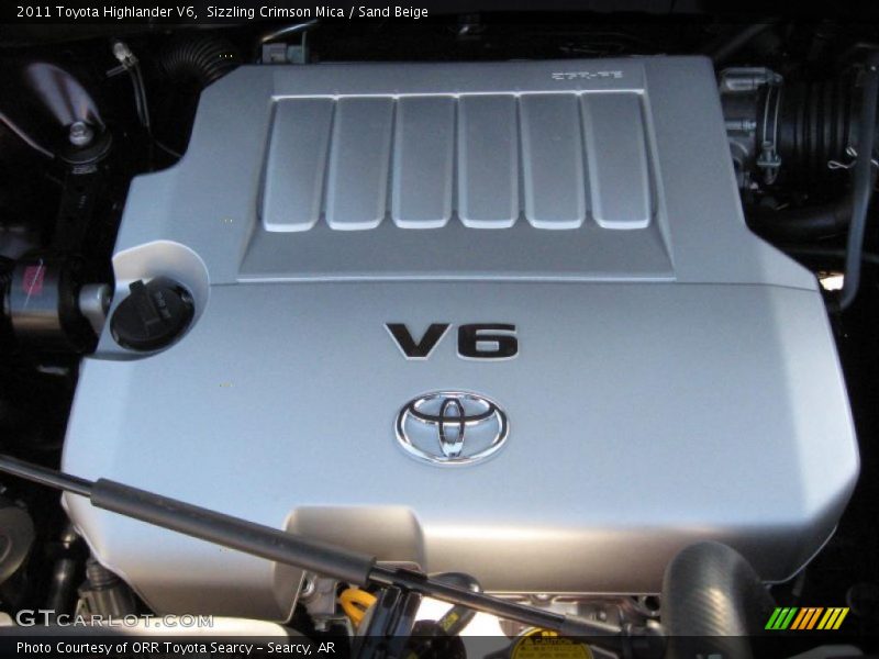  2011 Highlander V6 Engine - 3.5 Liter DOHC 24-Valve Dual VVT-i V6