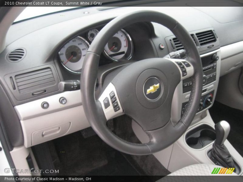 Gray Interior - 2010 Cobalt LT Coupe 