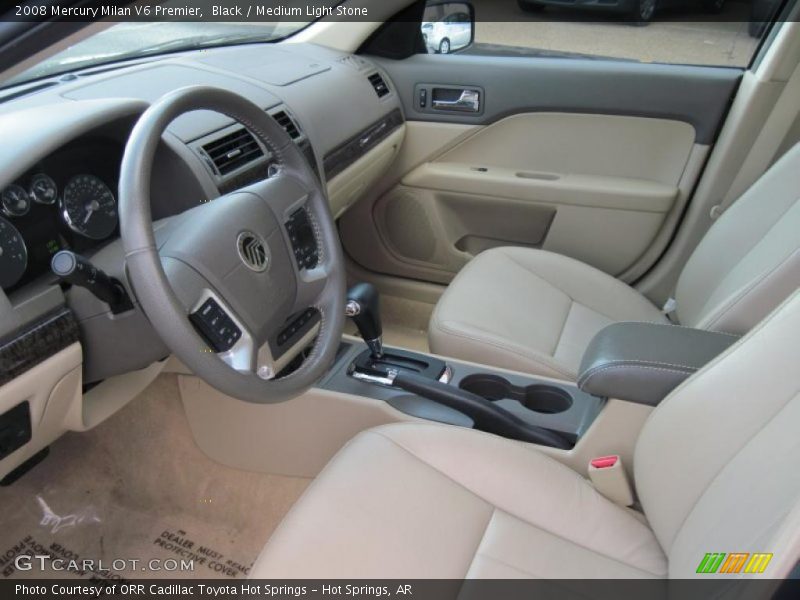  2008 Milan V6 Premier Medium Light Stone Interior