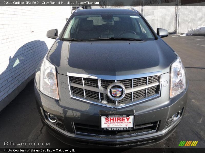 Gray Flannel Metallic / Ebony/Titanium 2011 Cadillac SRX FWD