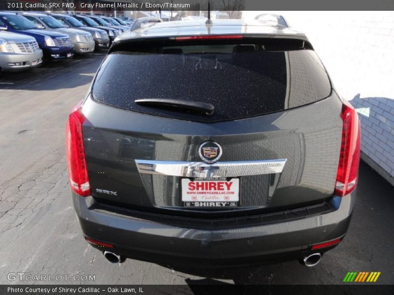 Gray Flannel Metallic / Ebony/Titanium 2011 Cadillac SRX FWD