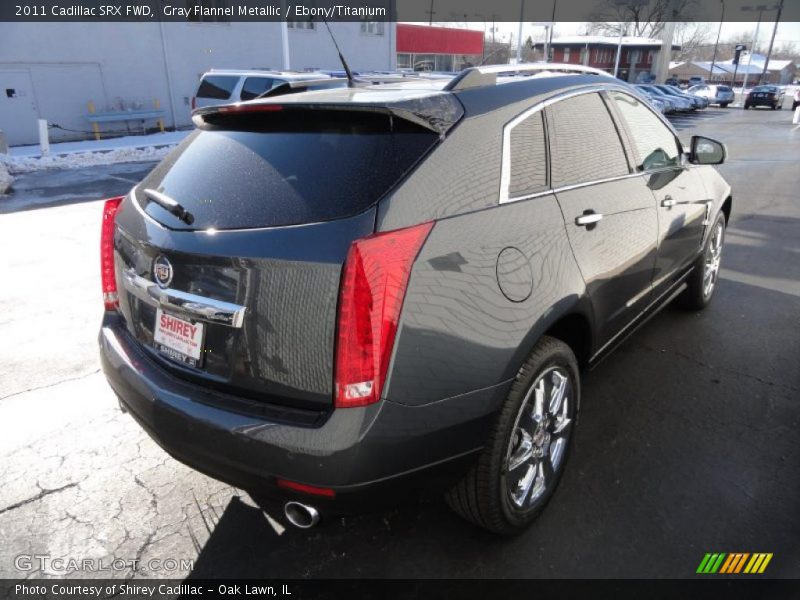 Gray Flannel Metallic / Ebony/Titanium 2011 Cadillac SRX FWD