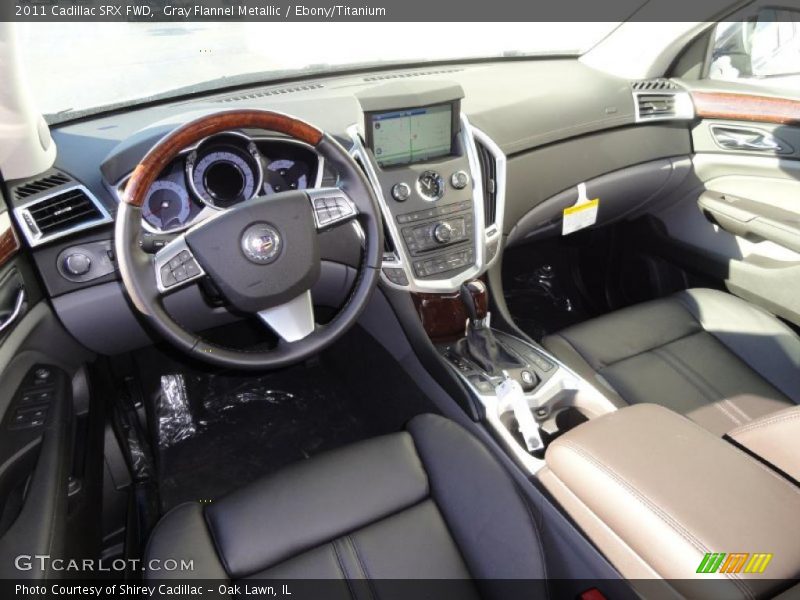 Ebony/Titanium Interior - 2011 SRX FWD 