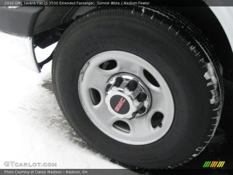 Summit White / Medium Pewter 2010 GMC Savana Van LS 3500 Extended Passenger