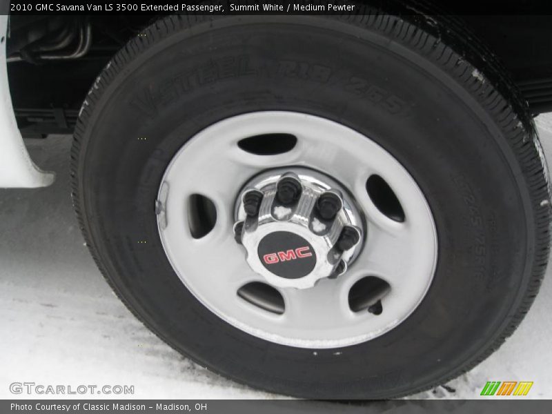  2010 Savana Van LS 3500 Extended Passenger Wheel