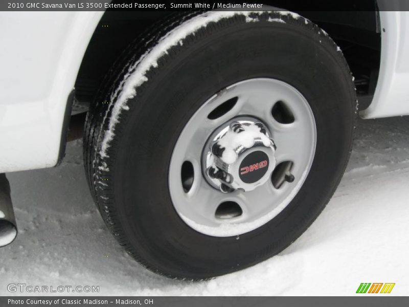 Summit White / Medium Pewter 2010 GMC Savana Van LS 3500 Extended Passenger
