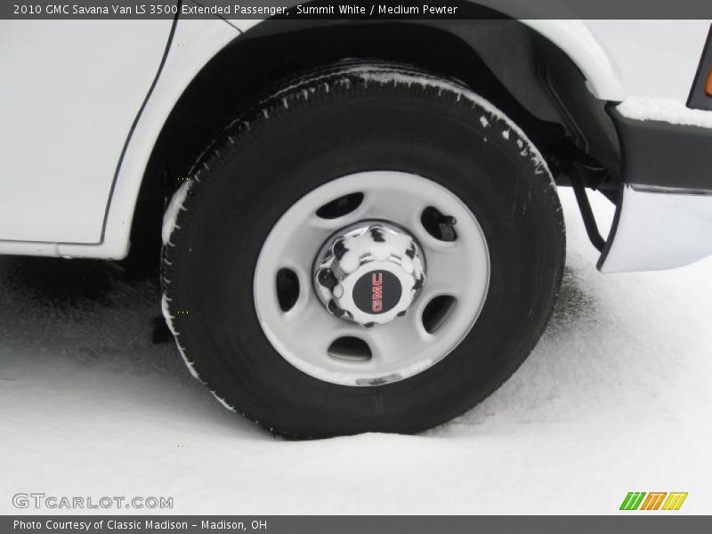 Summit White / Medium Pewter 2010 GMC Savana Van LS 3500 Extended Passenger