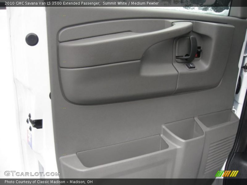 Summit White / Medium Pewter 2010 GMC Savana Van LS 3500 Extended Passenger