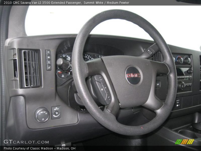  2010 Savana Van LS 3500 Extended Passenger Steering Wheel