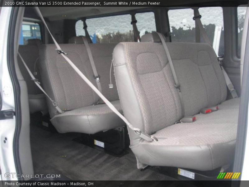  2010 Savana Van LS 3500 Extended Passenger Medium Pewter Interior