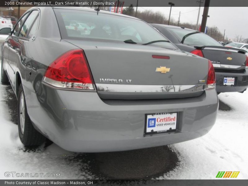 Dark Silver Metallic / Ebony Black 2008 Chevrolet Impala LT