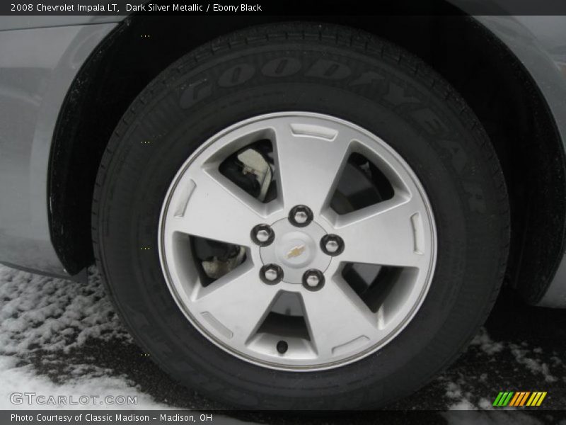 Dark Silver Metallic / Ebony Black 2008 Chevrolet Impala LT
