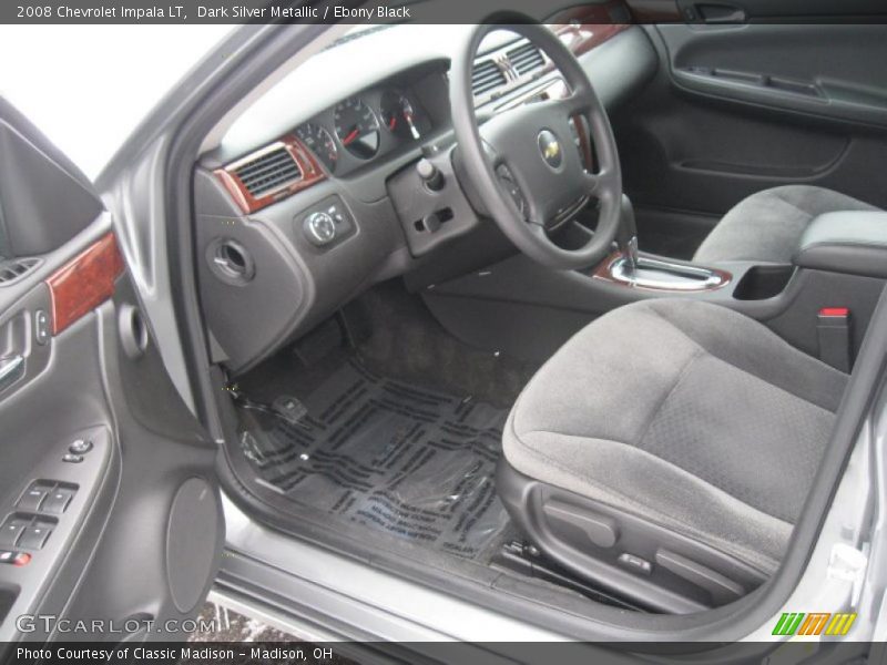 Dark Silver Metallic / Ebony Black 2008 Chevrolet Impala LT