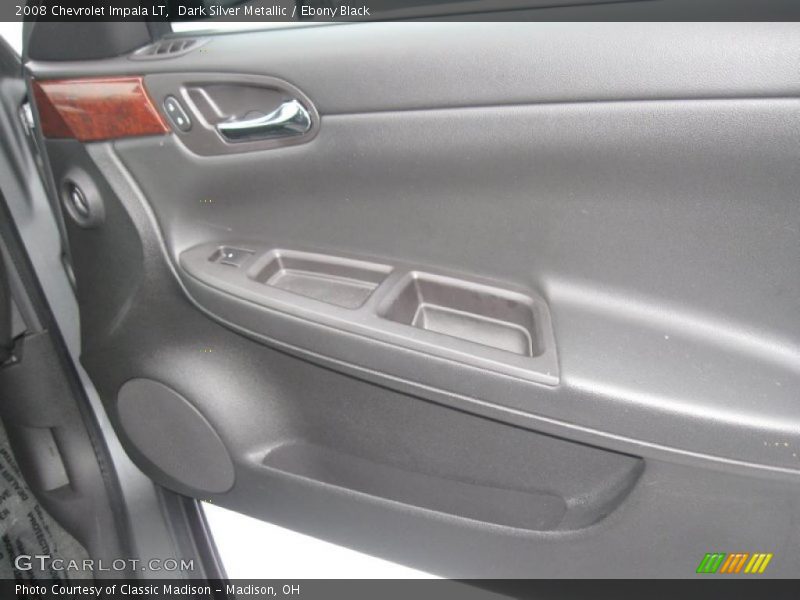 Dark Silver Metallic / Ebony Black 2008 Chevrolet Impala LT