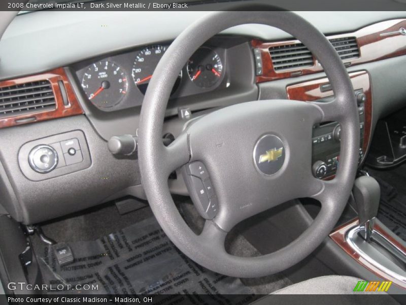 Dark Silver Metallic / Ebony Black 2008 Chevrolet Impala LT