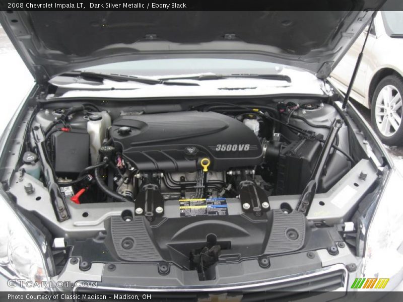 Dark Silver Metallic / Ebony Black 2008 Chevrolet Impala LT