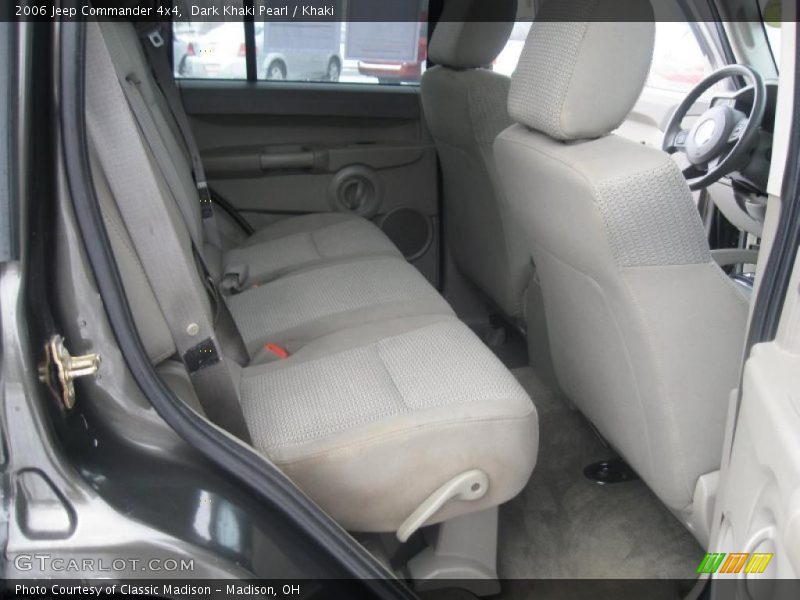 Dark Khaki Pearl / Khaki 2006 Jeep Commander 4x4