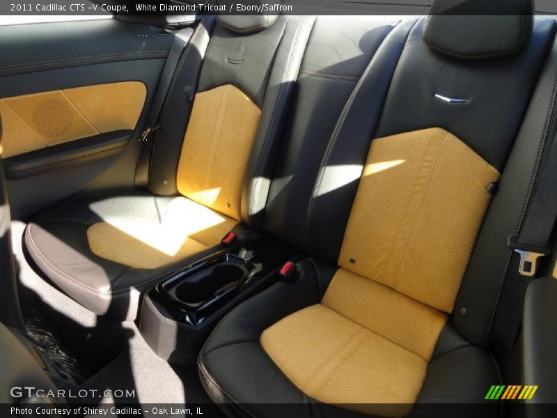  2011 CTS -V Coupe Ebony/Saffron Interior