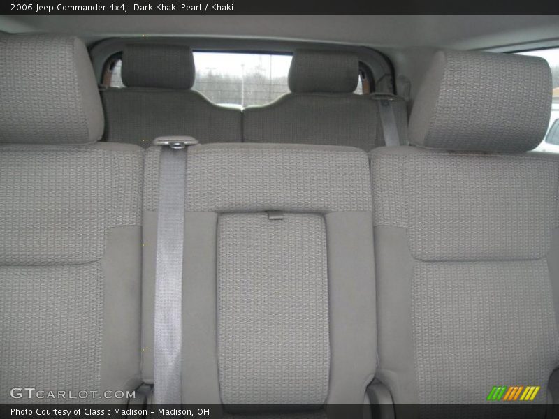 Dark Khaki Pearl / Khaki 2006 Jeep Commander 4x4