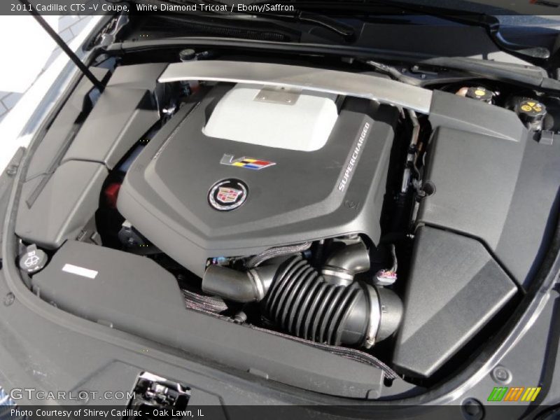  2011 CTS -V Coupe Engine - 6.2 Liter Supercharged OHV 16-Valve V8