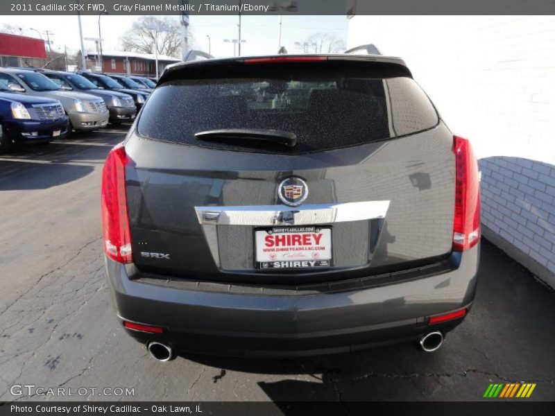 Gray Flannel Metallic / Titanium/Ebony 2011 Cadillac SRX FWD