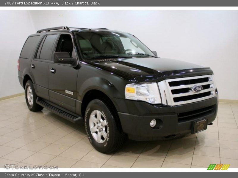 Black / Charcoal Black 2007 Ford Expedition XLT 4x4