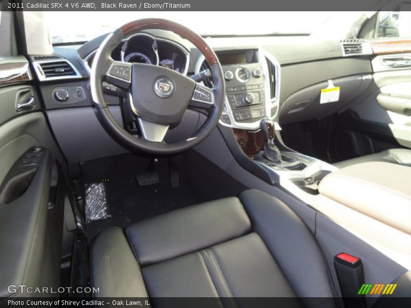 Ebony/Titanium Interior - 2011 SRX 4 V6 AWD 