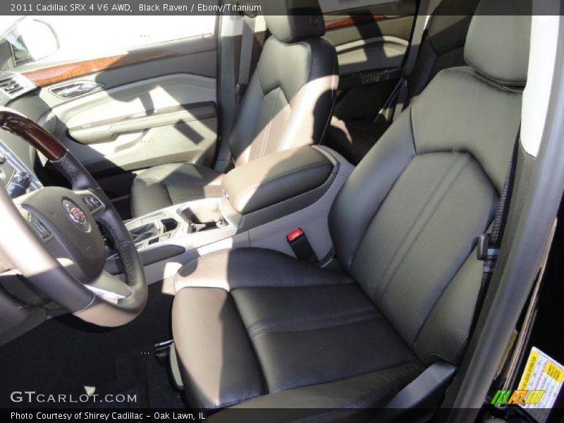  2011 SRX 4 V6 AWD Ebony/Titanium Interior