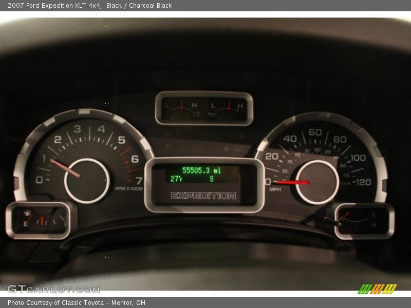 Black / Charcoal Black 2007 Ford Expedition XLT 4x4